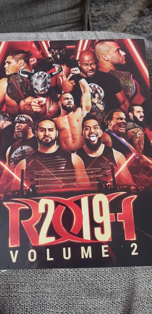 ROH Ring Of Honor Best Of 2019 Volume 2 DVD 2 Disc Set AEW NJPW WWE NXT WWF WCW.