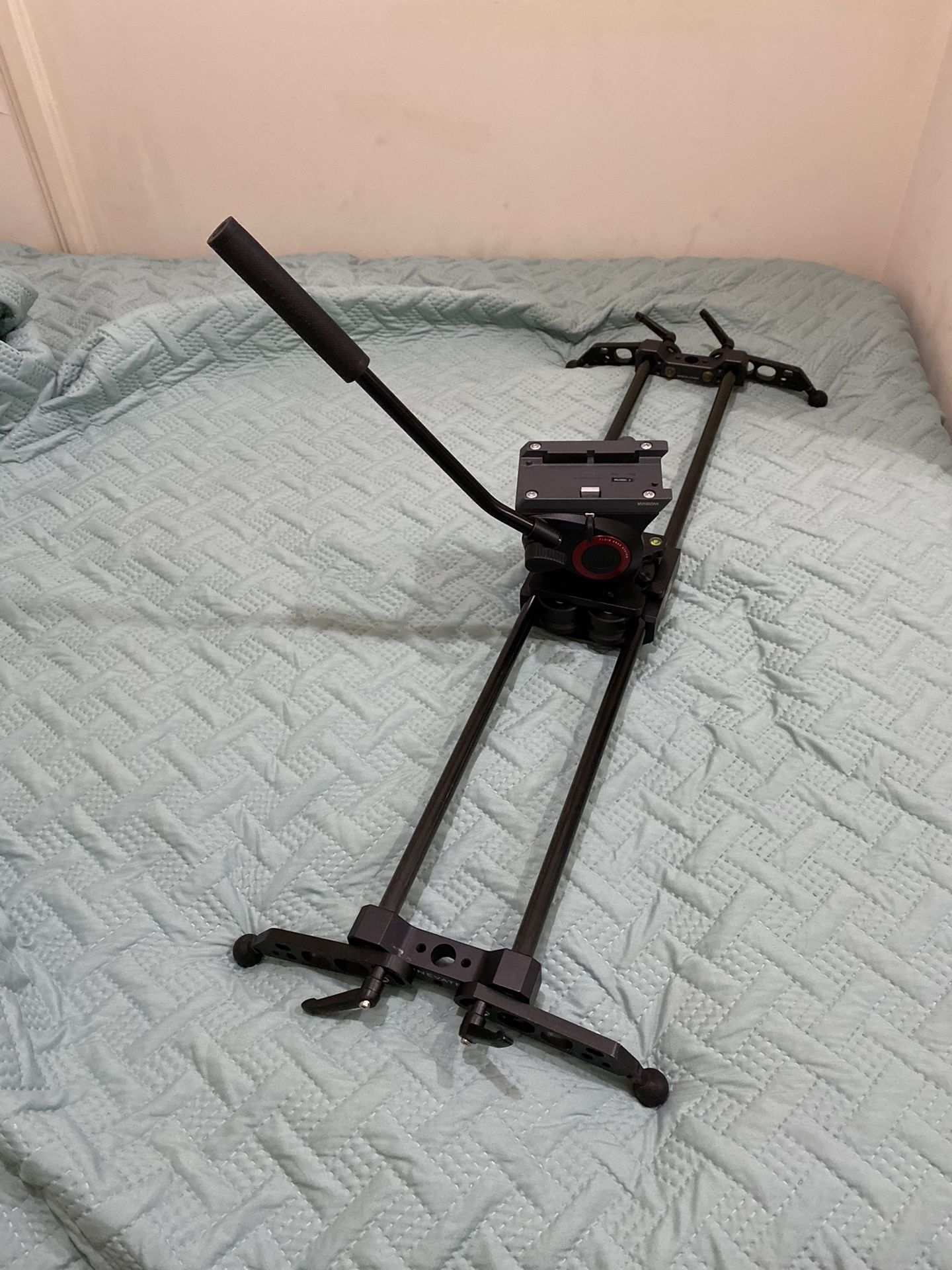 Cinevate Duzi v3 with All Terrain Legs & Manfrotto MVH500AH Flat Base Pro Fluid Head