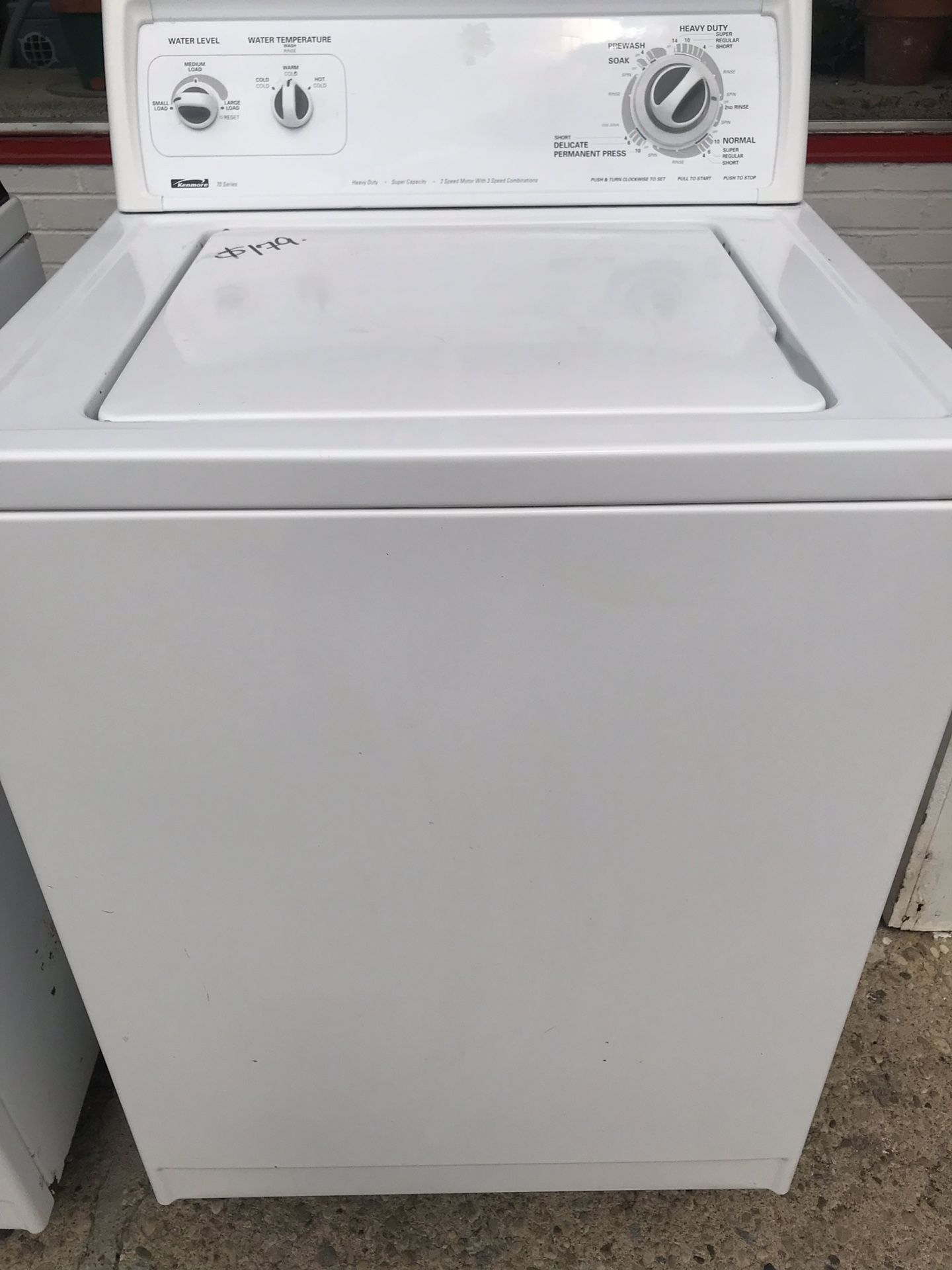 Kenmore Heavy Duty Large Capacity Washing Machine! 30-Day Guarantee! We can Deliver!