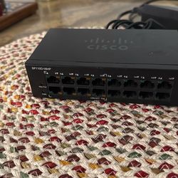 Cisco 16-port desktop switch