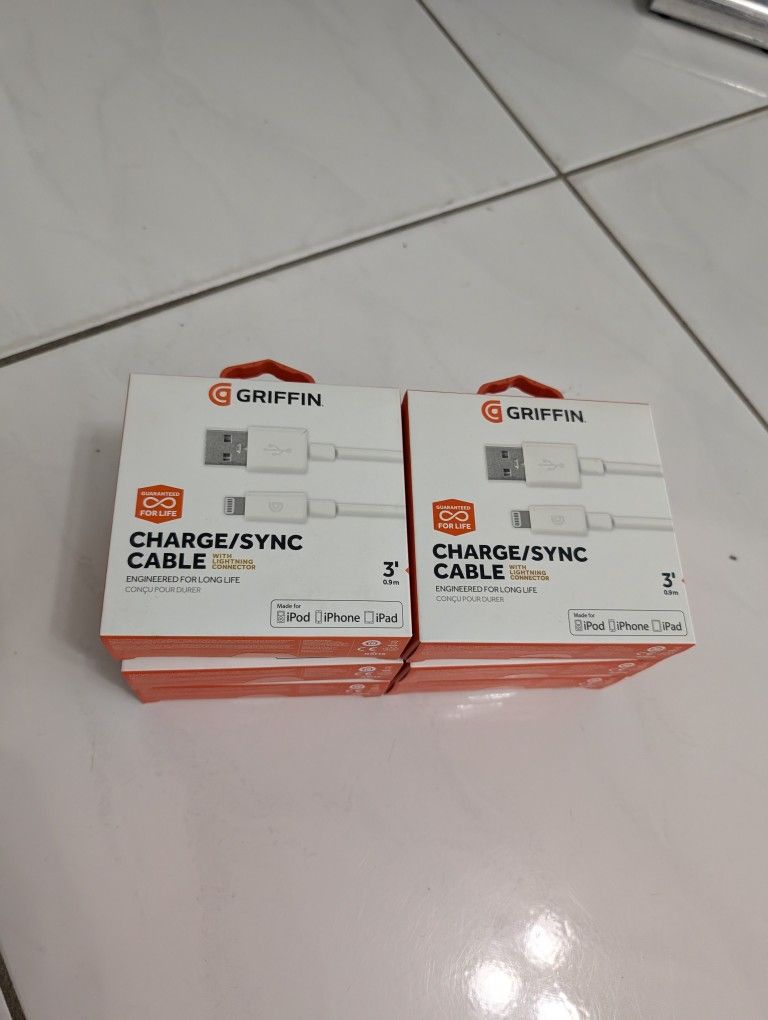 Griffin Charge Sync Cable Lightning Apple iPhone