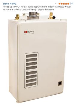 Noritz 6.2-GPM 120000-BTU Indoor Natural Gas Tankless Water Heater