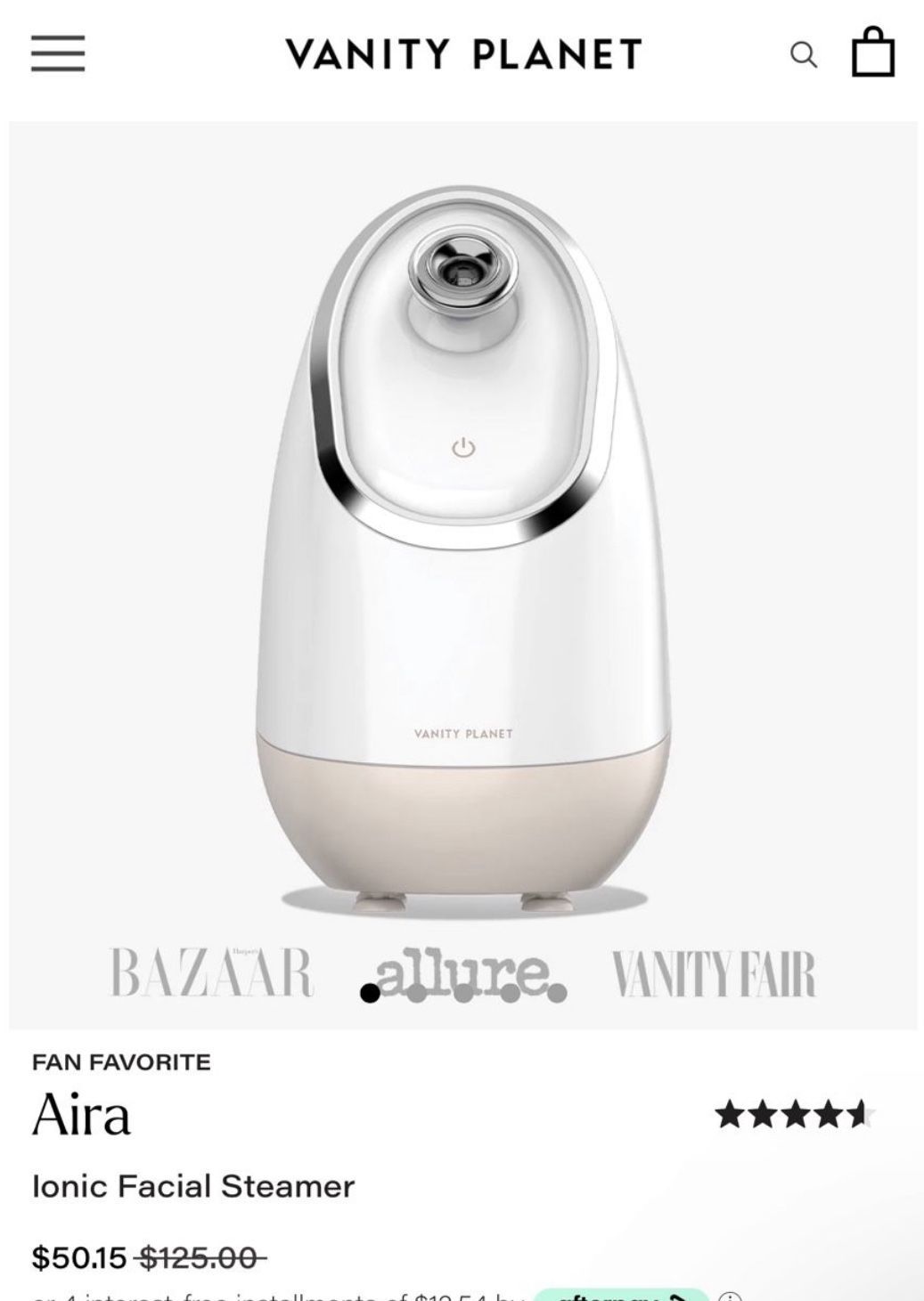 facial steamer