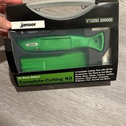 Janser 31 Piece deluxe Complete Cutting Kit new 