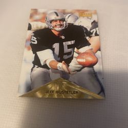 Football Pinnacle 1996 Jeff Hostetler #30