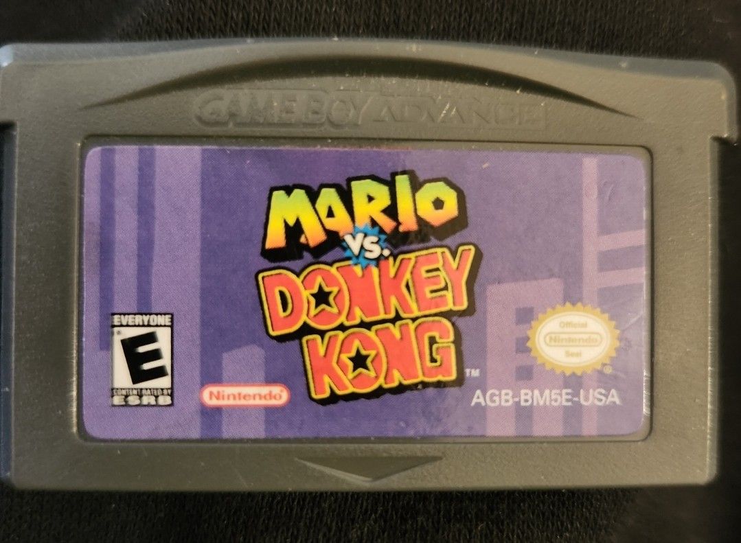 Mario Vs Donkey Kong Game Boy Advance Nintendo 