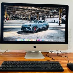 Apple iMac 27” 5K Retina 2019 3.6Ghz 8Core i9 16GB 500GB SSD Radeon Pro 580X 8GB Graphics!!!!