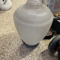 Original Glass Globe From Santa’s Ana St Light