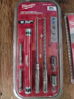 Milwaukee Installion Kit For Concrete Screws