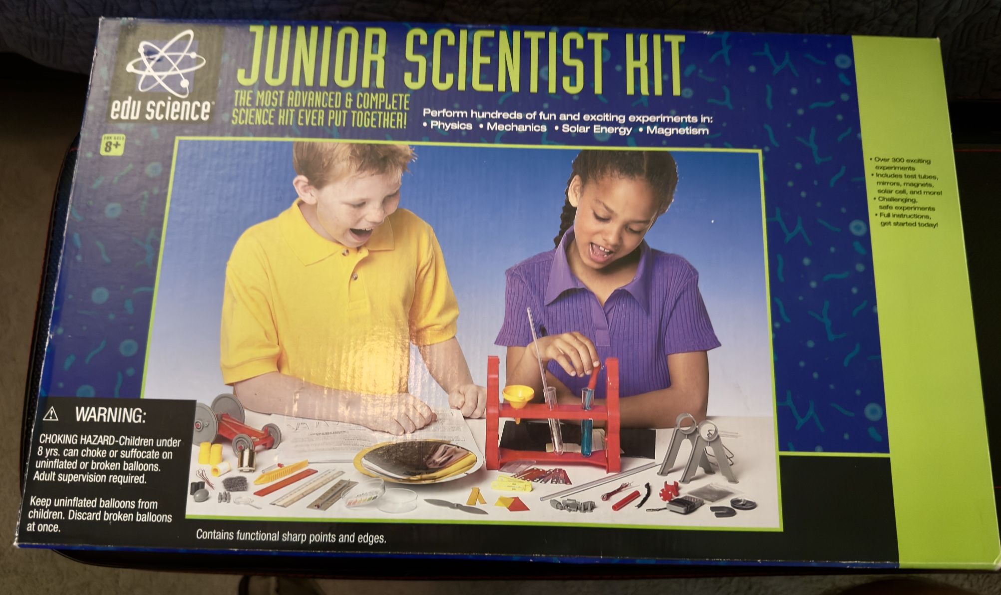 Edu Science Junior Scientist Kit - Complete STEM Learning Set for Kids