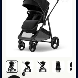 mom push stroller