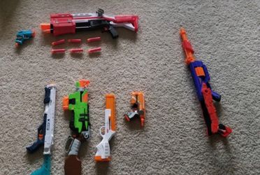 Nerf Gun Lot