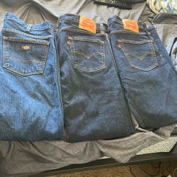 Dark Blue Levi’s Men Jeans