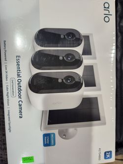 New Arlo Essential Outdoor Camara