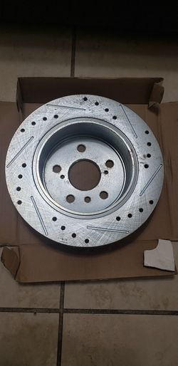 '96-'99 Lexus ES300 '95-'98 Toyota Crown Brakenetics Rear cross drilled rotors NEW