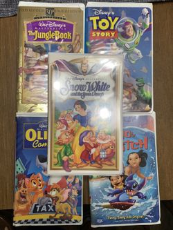 VHS Disney Movies