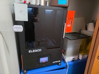 Elegoo Jupiter + cleaning setup