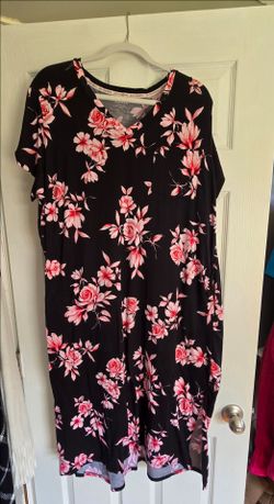 Joyspun Floral Nightgown 2XL