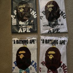 Bape Tees Size Large 