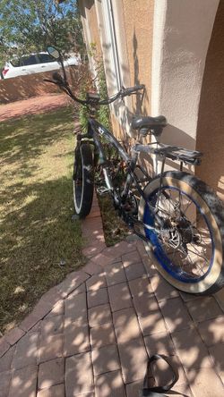 Fat tire bike beach cruiser