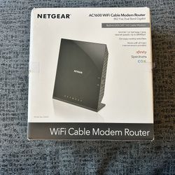 WiFi Cable Modem Router