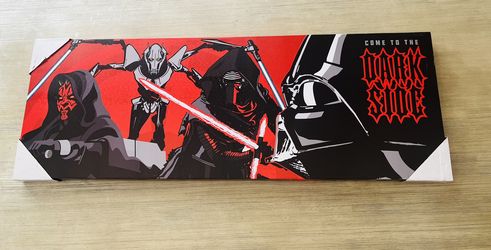 Star Wars Dark Side Villains: Darth Vader, Kylo Ren, Darth Maul, General Grievous Canvas Wall Art