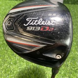Titleist 913 D2 9.5 Medium Flex Driver