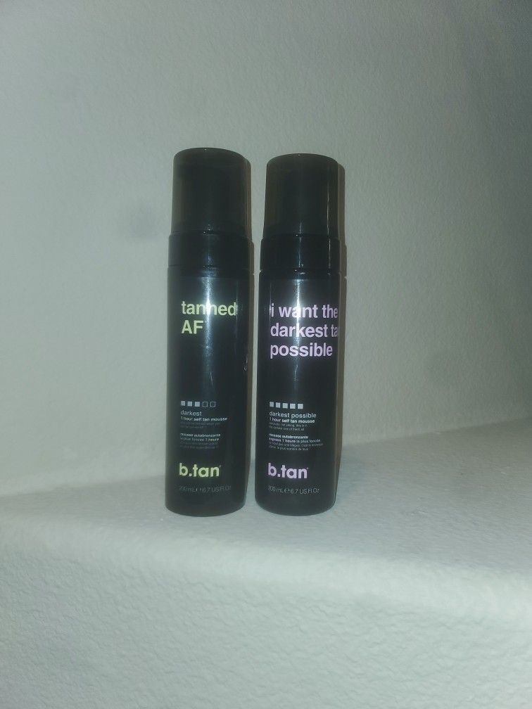 2 Self-tanner Foams New b.tan