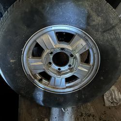 Spare 15” Colorado Wheel & Tire 