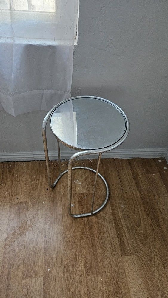 Mirrored Side Table