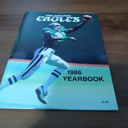 1986 Philadelphia Eagles  Year Book
