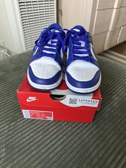 Nike Dunk Low Purple& White – With Box
