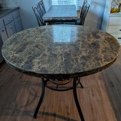 Faux Marble Table 