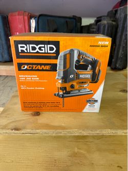 Rigid 18 volt jigsaw brand new in the box