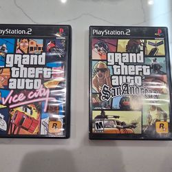 Grand Theft Auto Vice city & San Andreas
