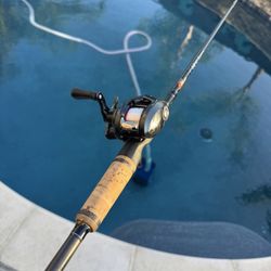 Phenix X 10 Daiwa Sv Tw 70 Lefty Casting Fishing Combo. 