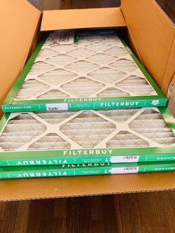 New HVAC air filters