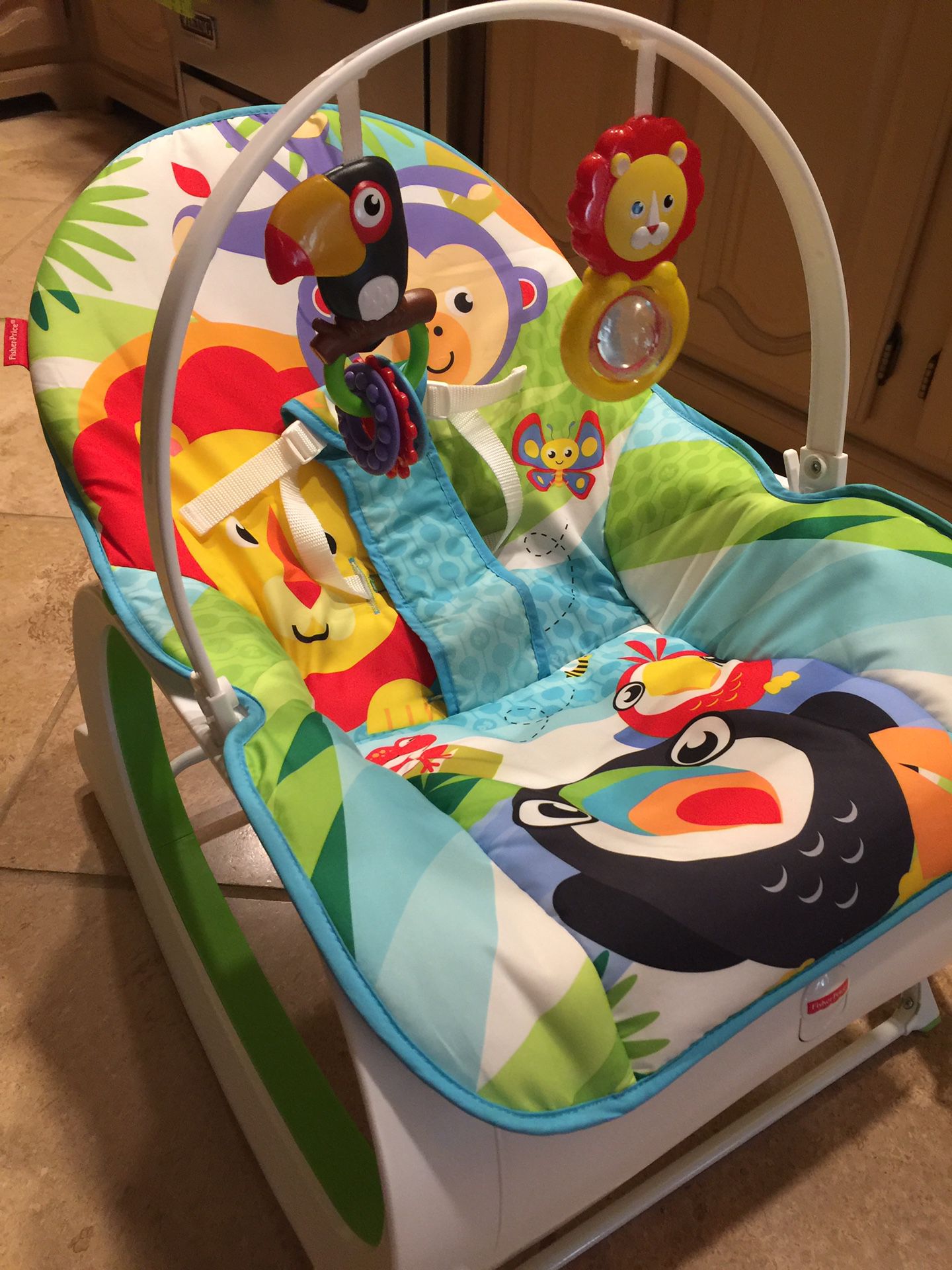 Fisher Price infant to toddler rocker and chair