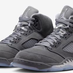 Jordan 5 Wolf Grey Sz 12 *CONFIRMED*