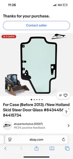 New Holland Glass Door