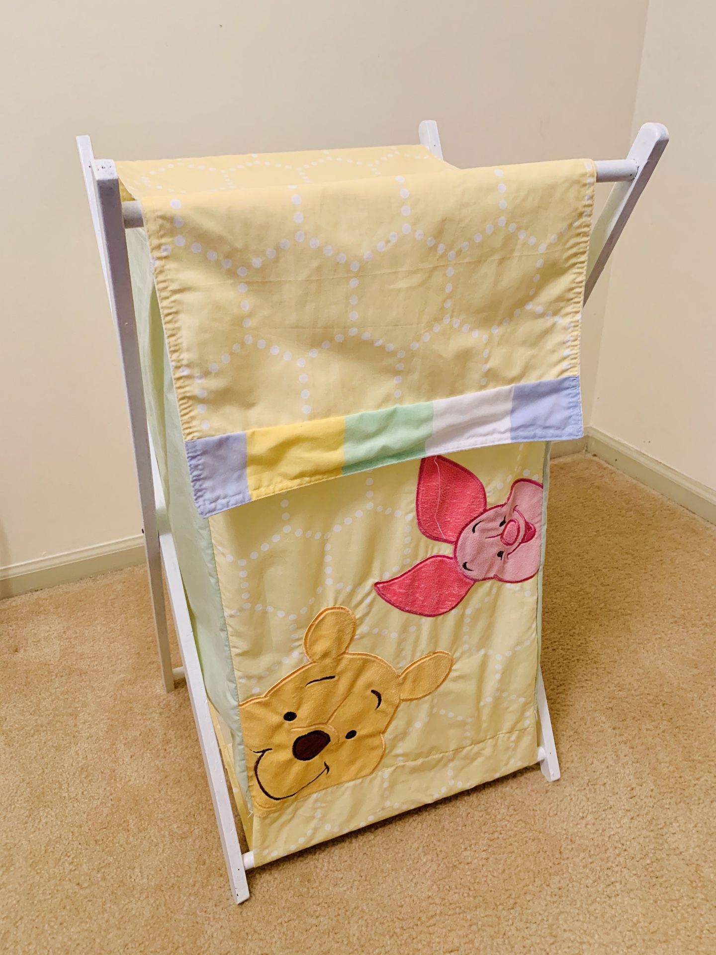 Winnie the Pooh Hamper/Laundry Basket By Baby Bedding Design