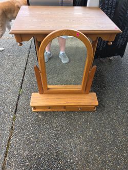 Vintage oak furniture