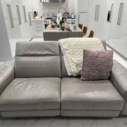 City Furniture leather Sofa 