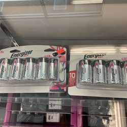 Energizer Max D8 Batteries (Pack Of 8)