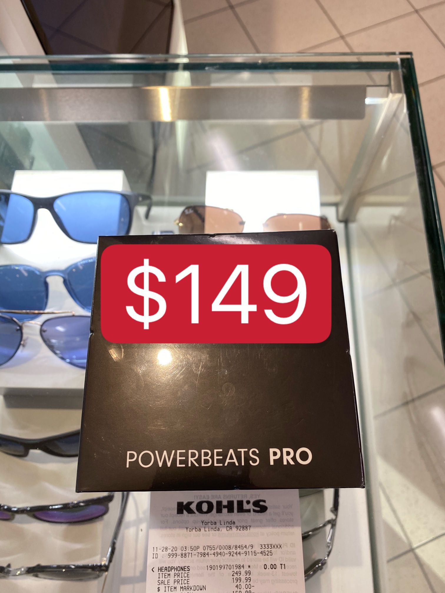 Powerbeats PRO Black $149 Brand New Sealed