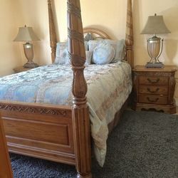 Queen 4 Post Bedroom Set