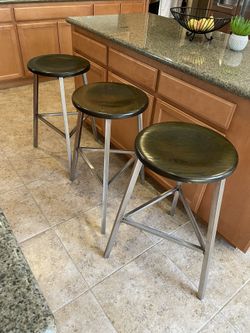 Bar Stools - Set Of 3