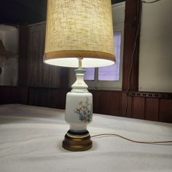 Two Vintage Porcelain Lamps $20