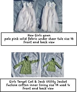 Flower Girl Dress And Girl's Jacket