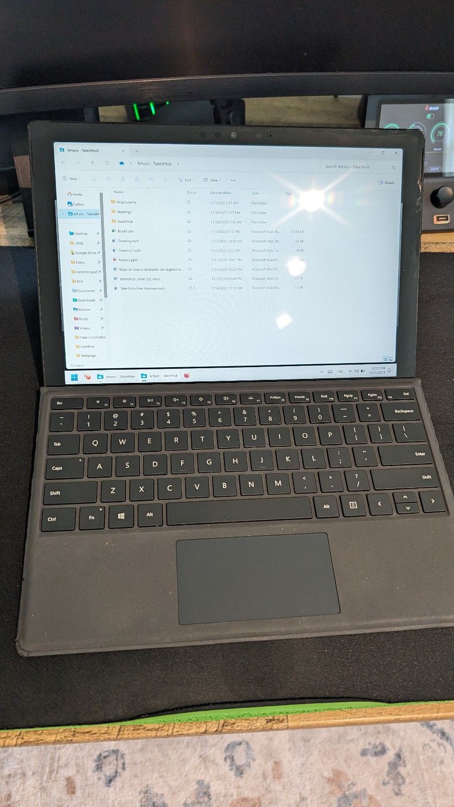 Laptop Microsoft Surface Pro 7 – 12.3" Touch-Screen - i7 - 16GB RAM - 256GB SSD